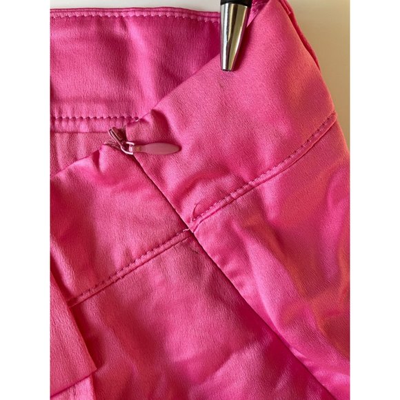 NWT Revolve MORE TO COME Martina Wrap Mini Skirt Hot Pink XL Barbie - Picture 6 of 10